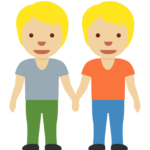 People Holding Hands: Medium-light Skin Tone