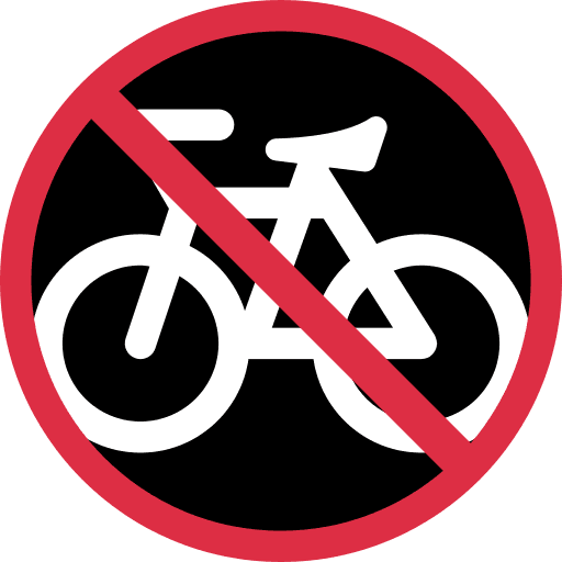 No Bicycles