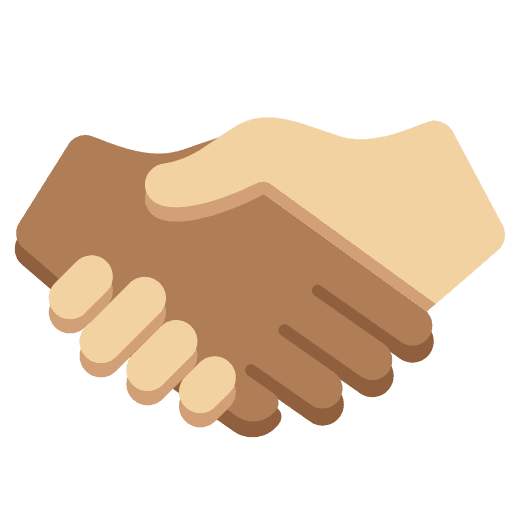 Handshake: Medium-dark Skin Tone, Medium-light Skin Tone